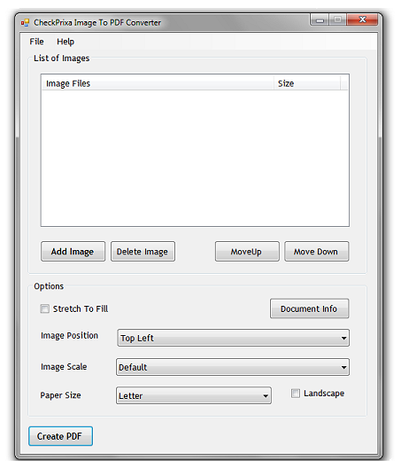 Image to PDF Converter, merubah gambar ke dokumen pdf